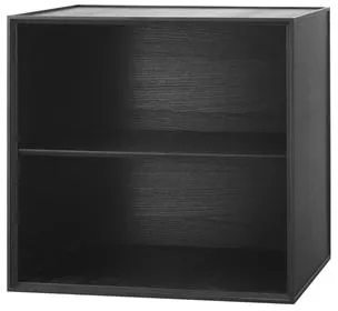 Audo Frame 49 Med Hylde 42X49X49 Sort Asketræ